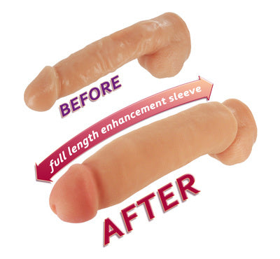 Fat Jack Penis Enlarger Sleeve  - Bulk - XR Brands Sexflesh