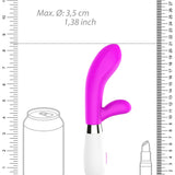 Achilles - Ultra Soft Silicone - 10 Speeds - Fuchsia Shots