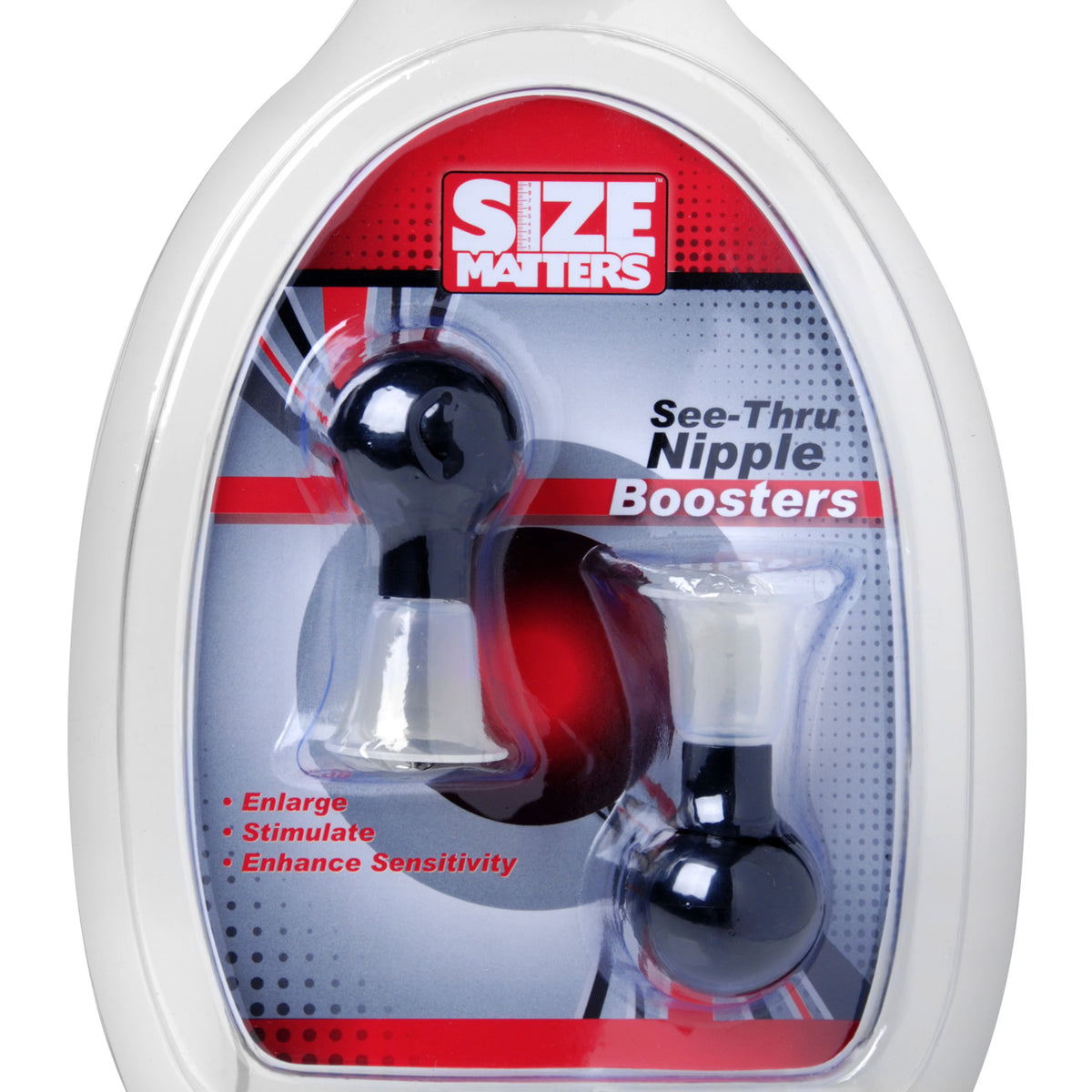 Size Matters See -Thru Nipple Boosters XR Brands Size Matters