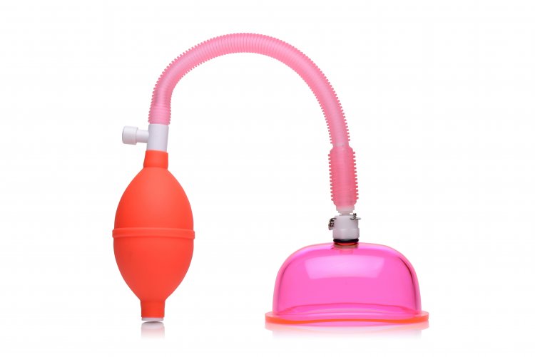 Vaginal Pump With 3.8 Inch Small Cup XR Brands Size Matters