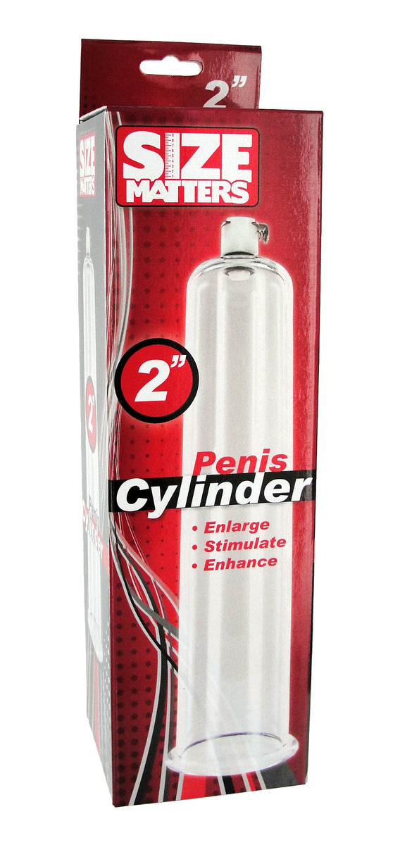 Penis Pump Cylinders 2 Inch X 9 Inch XR Brands Size Matters