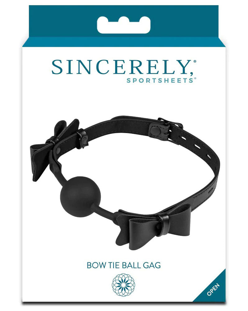 Bow Tie Ball Gag - Black Sale Specials