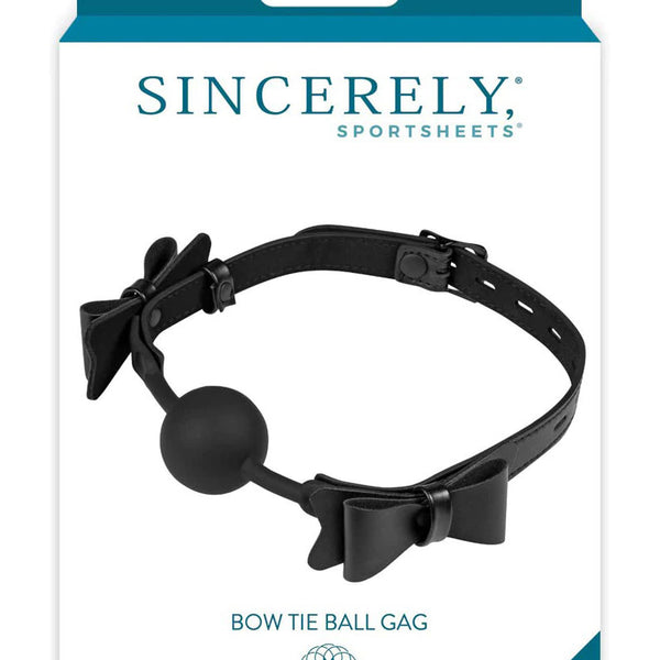 Bow Tie Ball Gag - Black Sale Specials