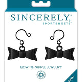 Bow Tie Nipple Jewelry - Black Sale Specials