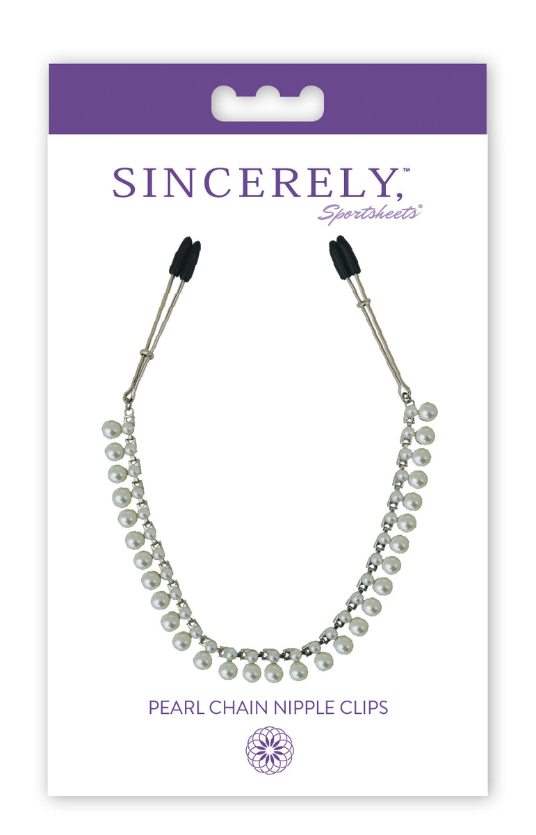 Sincerely Pearl Chain Nipple Clips Sale Specials