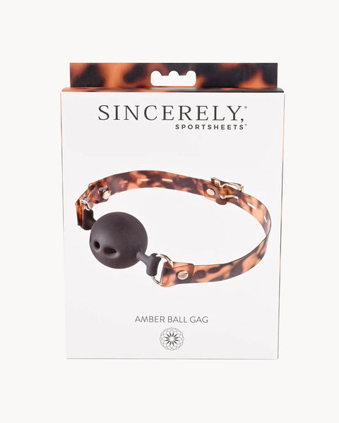 Sincerely Amber Ball Gag Sale Specials