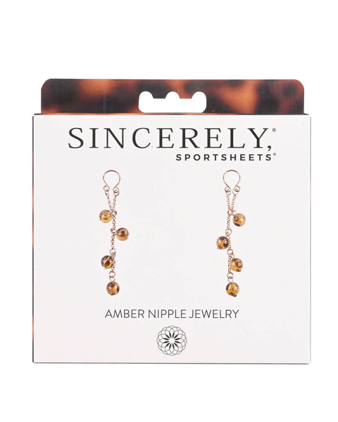 Sincerely Amber Nipple Jewelry Sale Specials