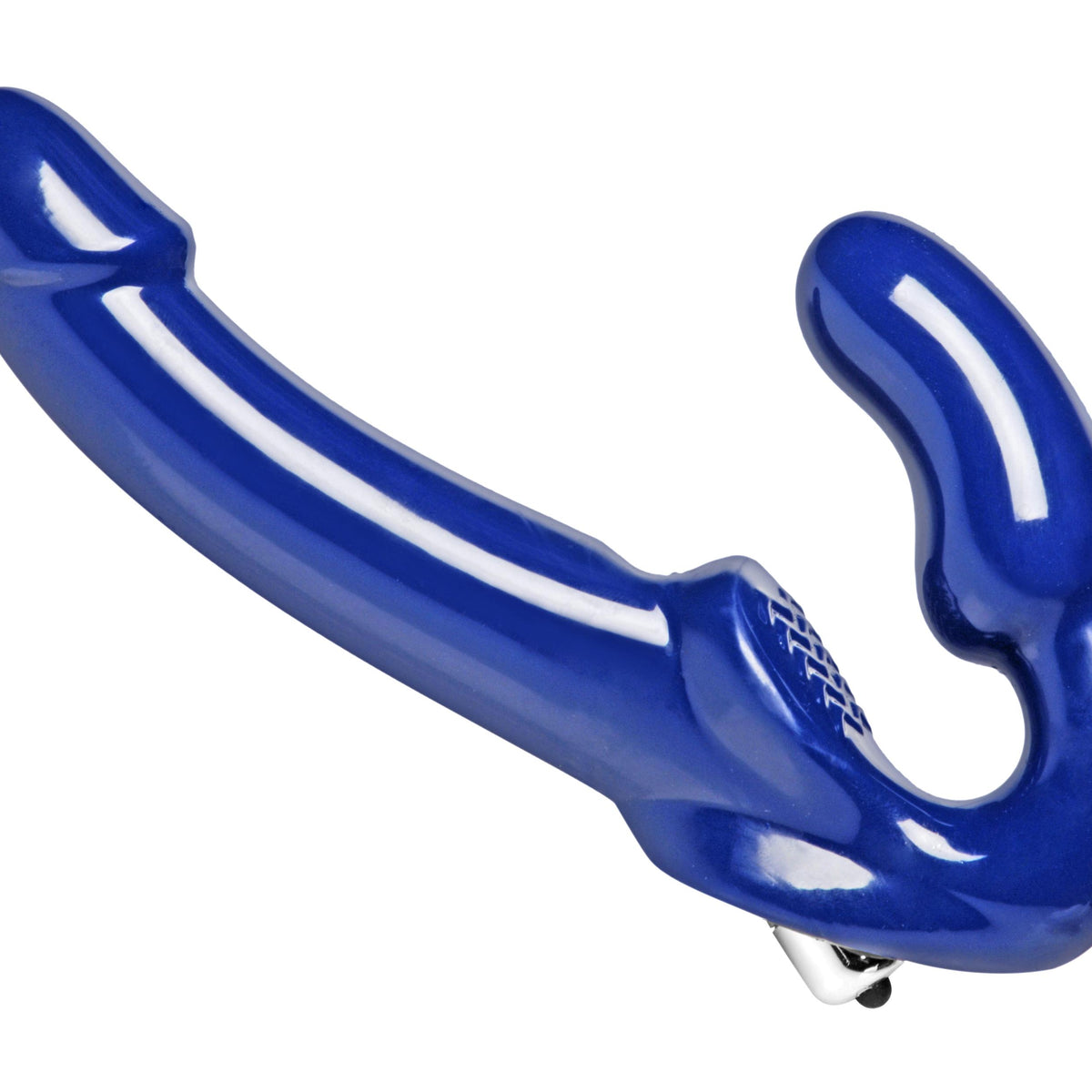 Revolver II Vibrating Strapless Strap on Dildo -  Blue XR Brands Strap U