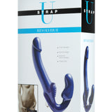 Revolver II Vibrating Strapless Strap on Dildo -  Blue XR Brands Strap U