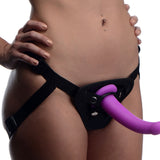 Navigator Silicone G-Spot Dildo With Harness XR Brands Strap U