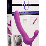 Royal Revolver Vibrating Strapless Strap- on Dildo - Purple XR Brands Strap U