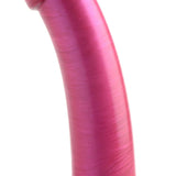 G-Tastic 7 Inch Metallic Silicone Dildo - Pink XR Brands Strap U