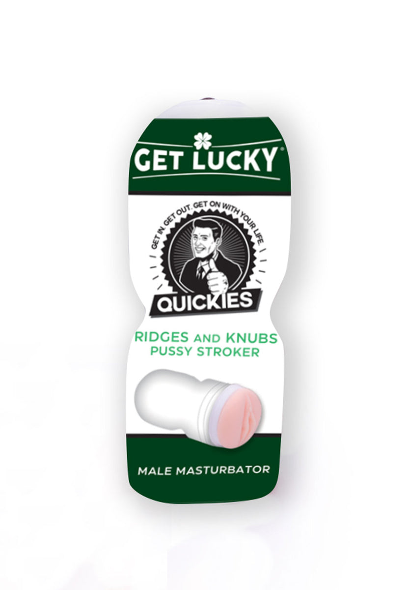 Get Lucky Quickies Ridges and Knubs Pussy Stroker Voodoo Toys