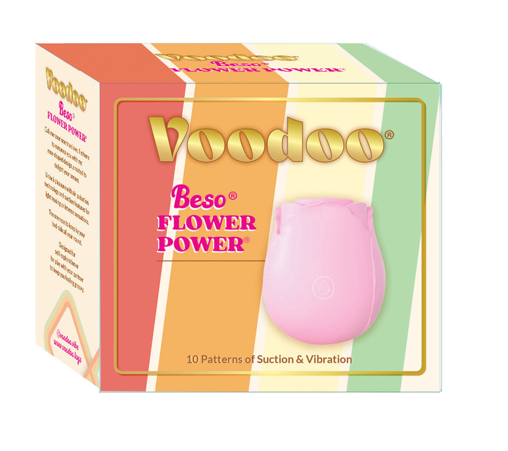 Voodoo Beso Flower Power - Pink Voodoo Toys