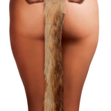 Extra Long Mink Tail Metal Anal Plug XR Brands Tailz