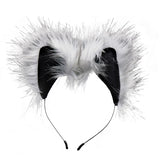 Grey Wolf Tail Anal Plug and Ears Set XR Brands Tailz