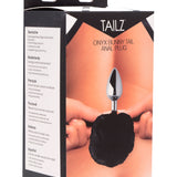 Onyx Bunny Tail Anal Plug XR Brands Tailz