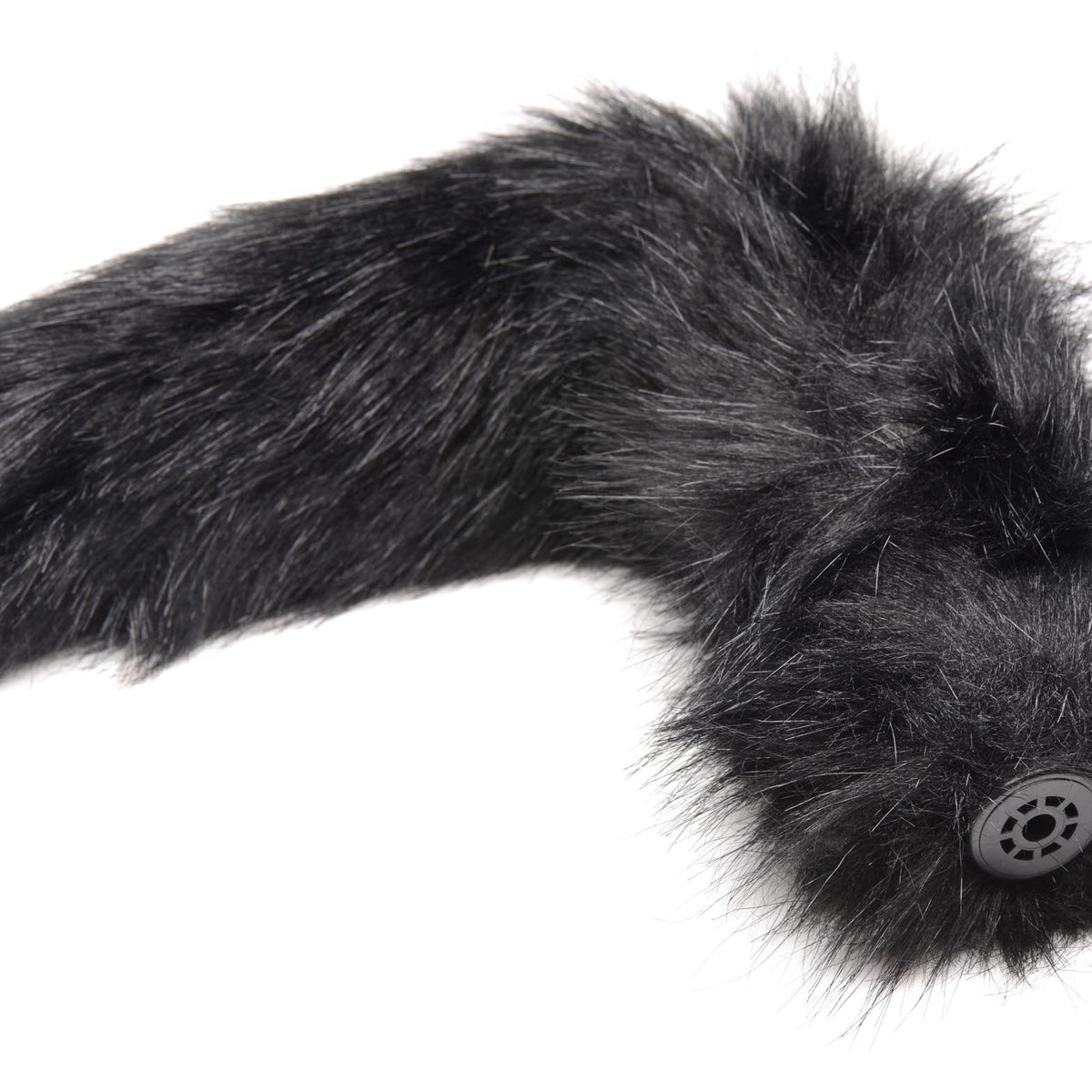 Interchangeable Black Fox Tail XR Brands Tailz