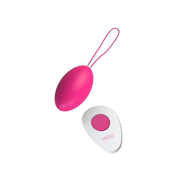 Peach Vibrating Egg - Foxy Pink VeDO