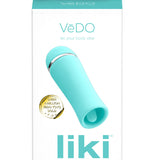 Liki Rechargeable Flicker Vibe - Tease Me Turqoise VeDO