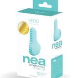 Nea Rechargeable Finger Vibe - Tease Me Turquoise VeDO