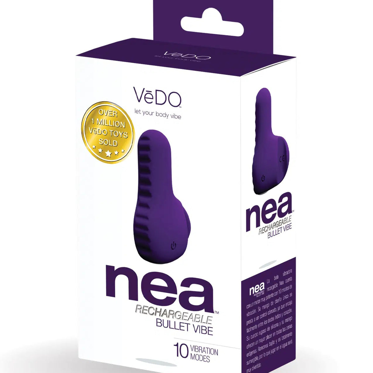 Nea Rechargeable Finger Vibe - Deep Purple Sale Specials