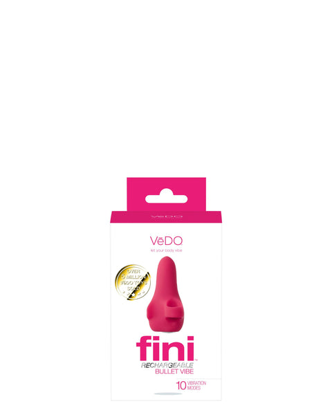 Fini Rechargeable Bullet Vibe - Pink VeDO