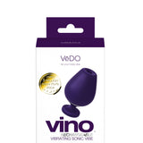 Vino Rechargeable Vibrating Sonic Vibe - Purple VeDO