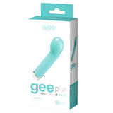 Gee Plus Rechargeable Mini Vibe - Tease Me Turquoise VeDO