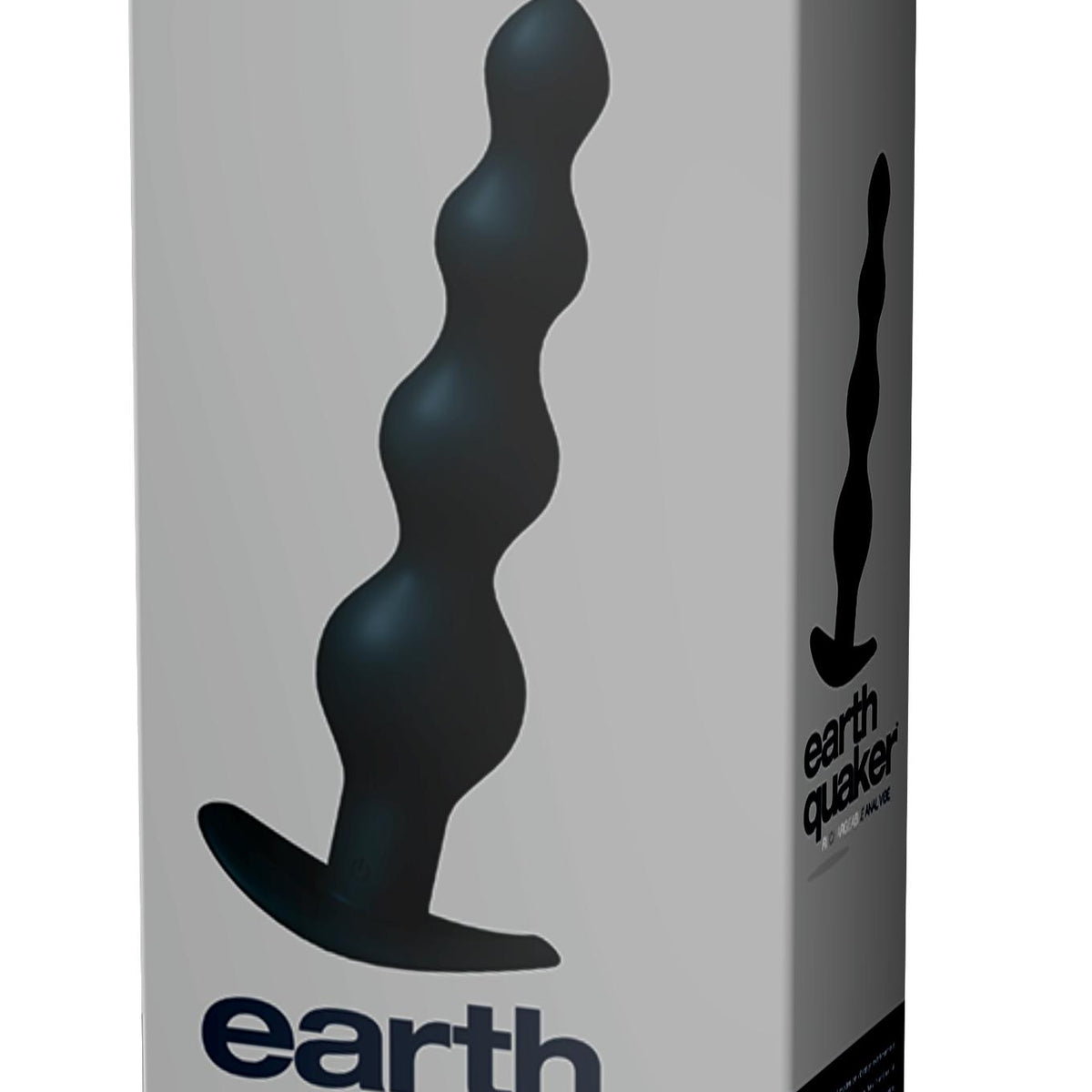 Earth Quaker Rechargeable Anal Vibe - Just Black VeDO