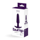 Bump Rechargeable Anal Vibe - Purple VeDO