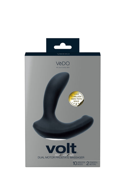 Volt Rechargeable Prostate Vibe - Black VeDO