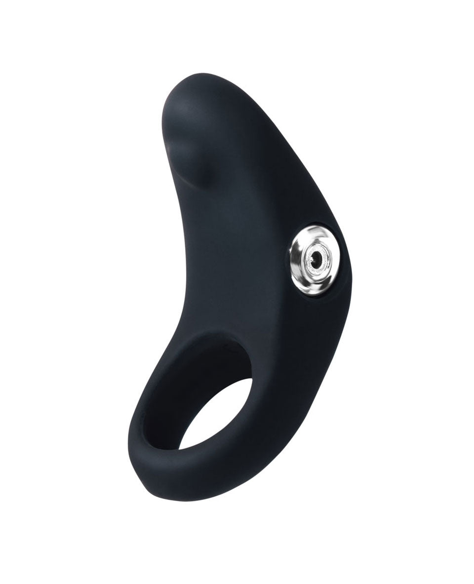 Rev Rechargeable Vibrating C-Ring - Black VeDO