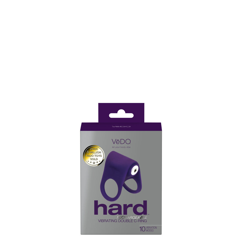 Hard Rechargeable C-Ring - Purple VeDO