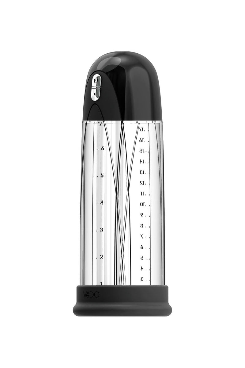 Pump Rechargeable Vacuum Penis - Just Black VeDO