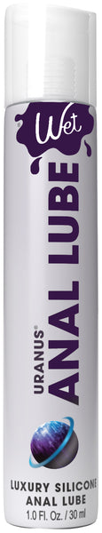 Wet Uranus Anal Lube - Premium Silicone Based  Lubricant 1.0 Oz Wet