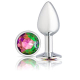 Cloud 9 Novelties Gems Silver Chromed Anal Plug - Small Cloud 9 Novelties