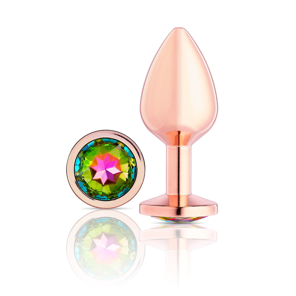 Cloud 9 Novelties Gems Rosy Gold Anal Plug -  Medium Cloud 9 Novelties