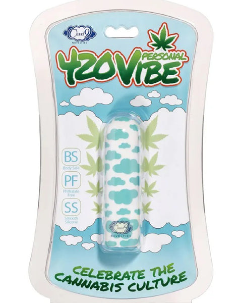 420 Stubby Vibe Cloud - White/blue Cloud 9 Novelties