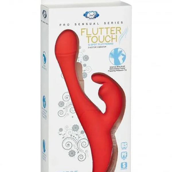 Flutter Touch Rabbit - Red Cloud 9 Novelties