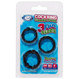 Cockring Combo Beaded - Black Cloud 9 Novelties