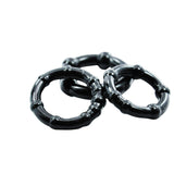 Cockring Combo Beaded - Black Cloud 9 Novelties