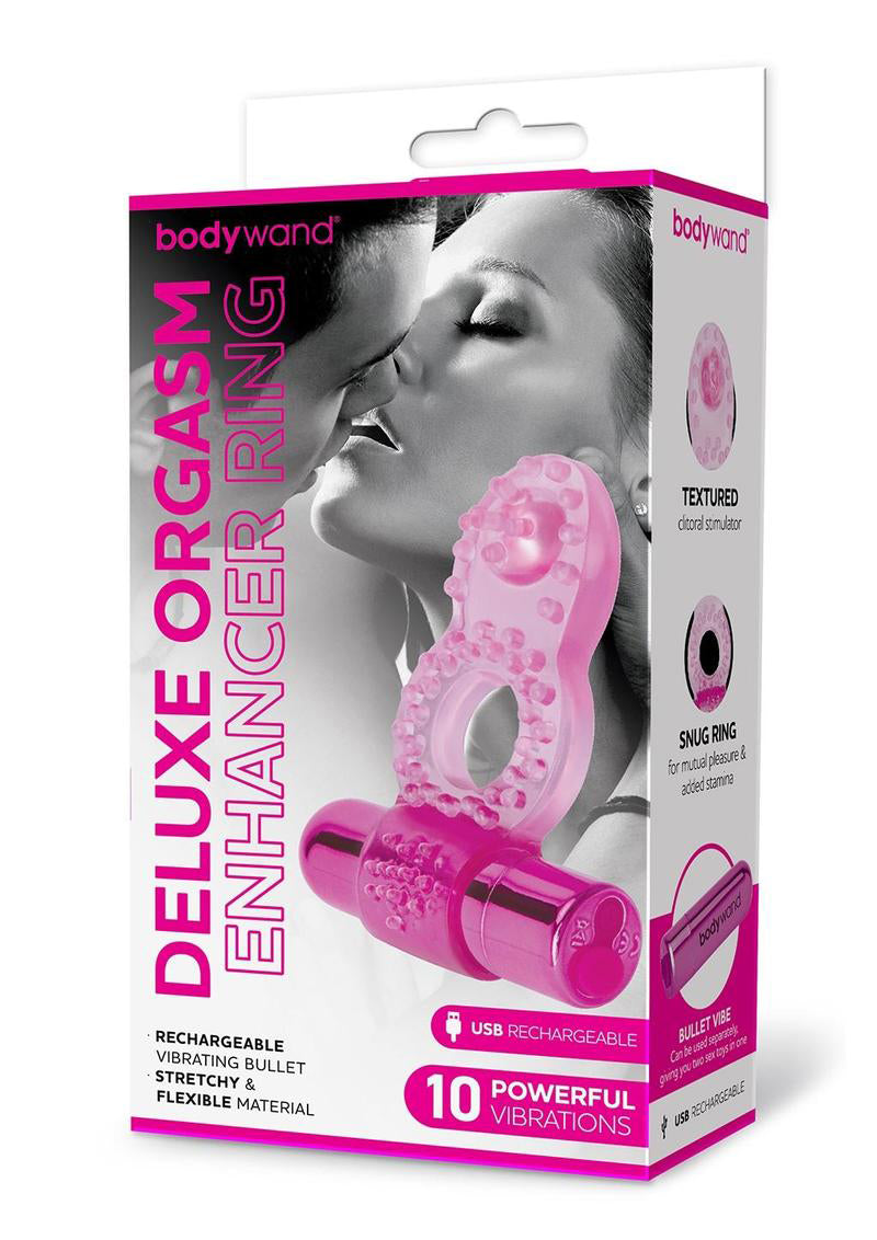 Bodywand Deluxe Orgasm Enhancer Ring - Pink Bodywand