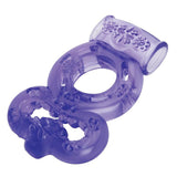 Bodywand Rechargeable Duo Ring - Purple Bodywand