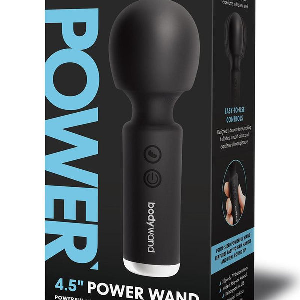 Bodywand 4.5 Inch Power Wand - Black Bodywand