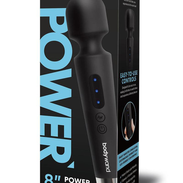 Bodywand 8 Inch Power Wand - Black Bodywand