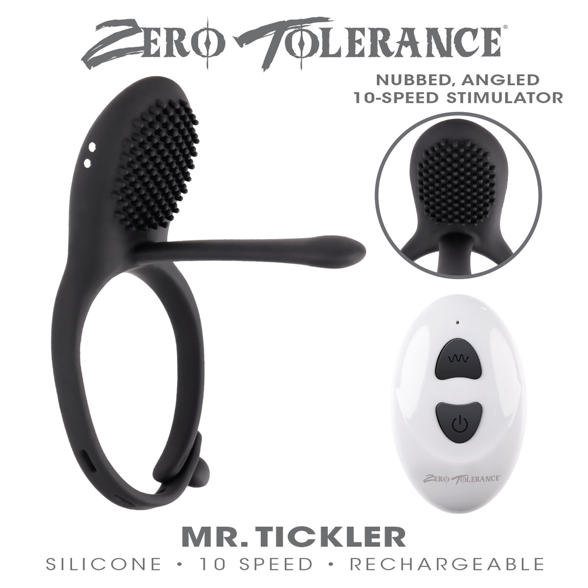 Mr. Tickler - Black Zero Tolerance