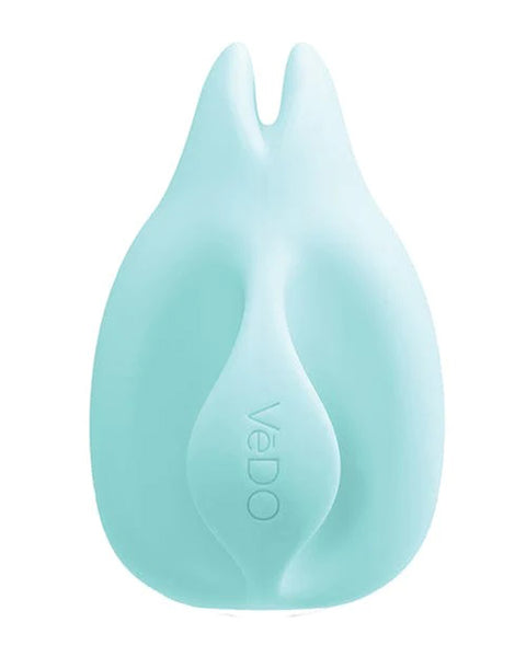 Huni Rechargeable Finger Vibe - Tease Me Turquoise VI-F1201