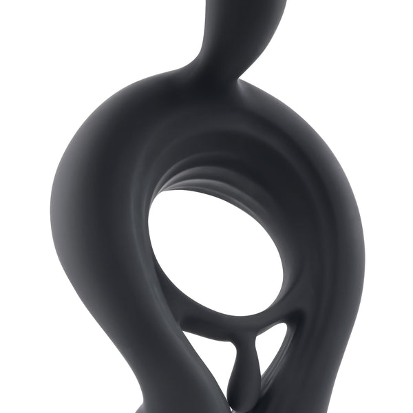 Playboy Pleasure - Triple Play - Cock Ring - Black PB-RS-1355-2