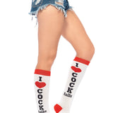 Cocktails Knee High Socks - One Size LA-5606